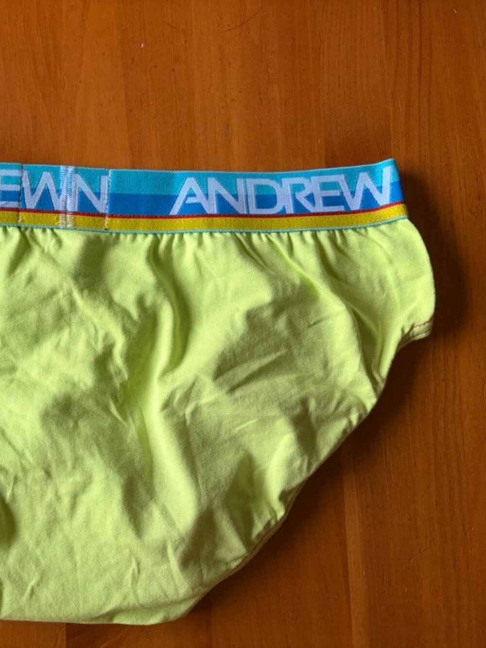 Andrew Christian Vintage Briefs Size Small Green NEW - Picture 7 of 7